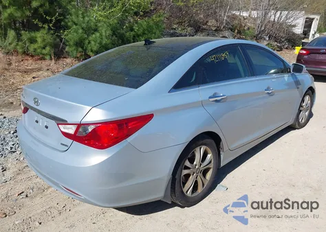 2012 Hyundai Sonata Limited z USA, uszkodzony, nr VIN 5NPEC4AC6CH350530